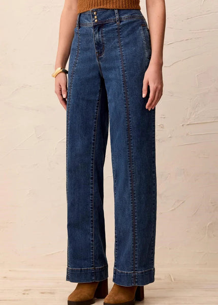 Audrey Hugging Wide Leg Trouser [Dusk-6232O]