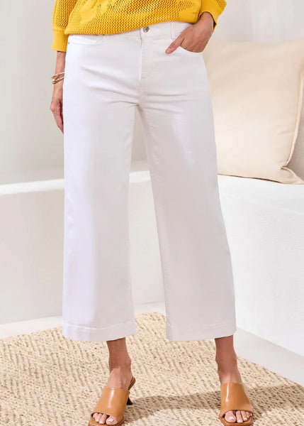 Audrey Hugging Wide Crop [White-6118O]