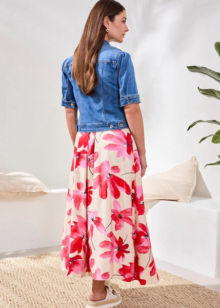 Elbow Sleeve Denim Jacket [Harbor-5713O]