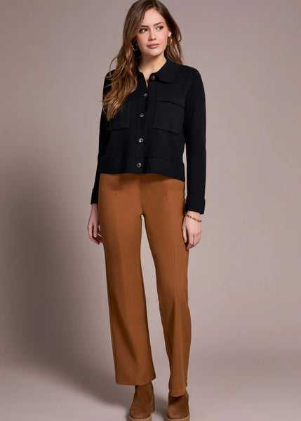 Long Sleeve Sweater Cardigan [Black-1930O]