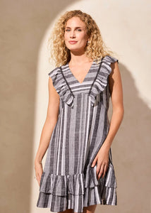Dress With Frill [Black-5754O]