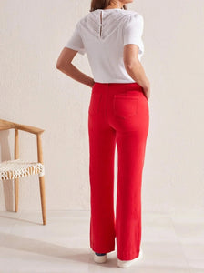 Fly Front Pant [Poppy Red-1760O-2020W]