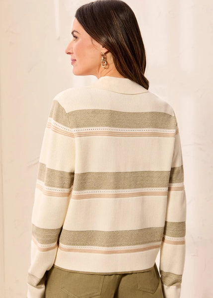 Long Sleeve Sweater Cardigan [Moonstone-3175O]