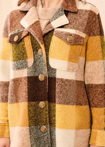 Notch Collar Jacket [Hazelwood-5966O]