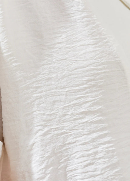 Flowy Popover Shirt [Ocean Pearl-5739O]