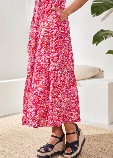 Lined Maxi Dress [Gardenia-971O]