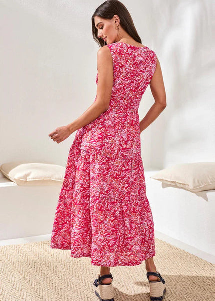 Lined Maxi Dress [Gardenia-971O]