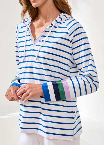 Long Sleeve Raglan Hoodie [Turkish Sea-3067O]