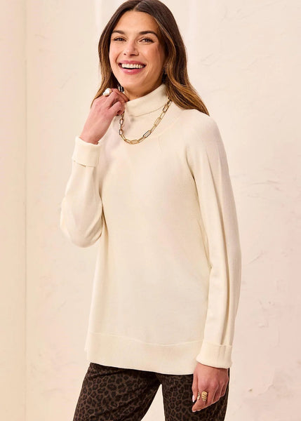 Long Sleeve Turtleneck Sweater [Moonstone-3210O]
