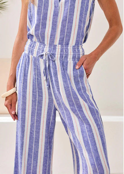 Wear 2 Ways Wide Leg Pant [Marina-6092O]