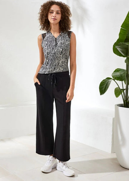 Pull On Capri [Black-2447O]