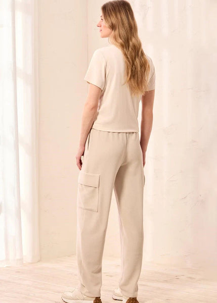 Pull On Anke Pant With Cargo Pockets [Sand Dune-3278O]