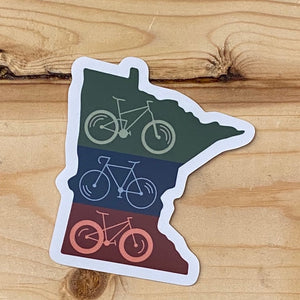 MN State Cycle Sticker Decal