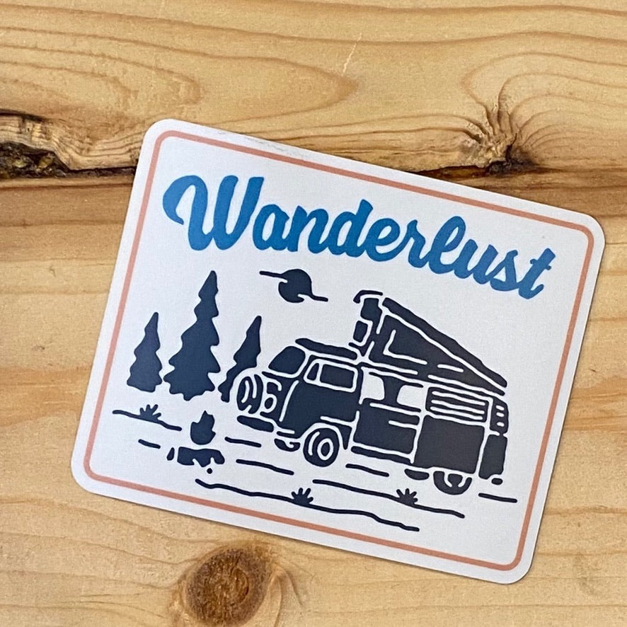 Wanderlust Vinyl Decal Sticker