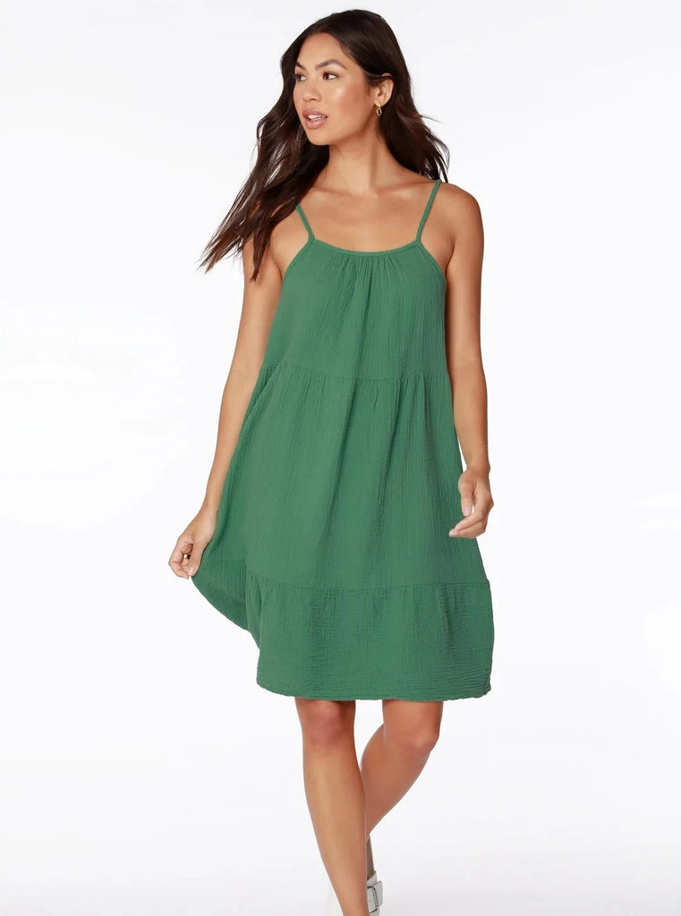 Tiered Cami Dress [VINE VNE-53C-72231] Ooh La La Boutique Minnesota