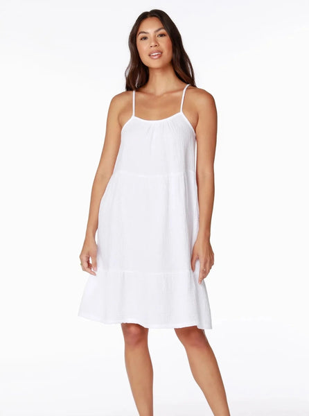 Bobi LA Tired Cami Dress [WHITE WHT-53C-72231]