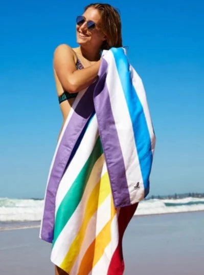 Dock Bay Quick Dry Towel Rainbow Skies Ooh La La Boutique MN