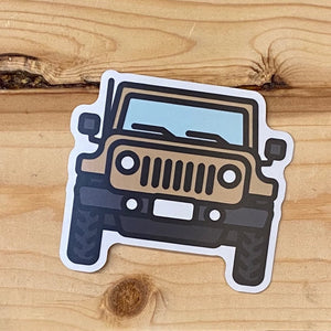 Jeep Vinyl Decal Sticker