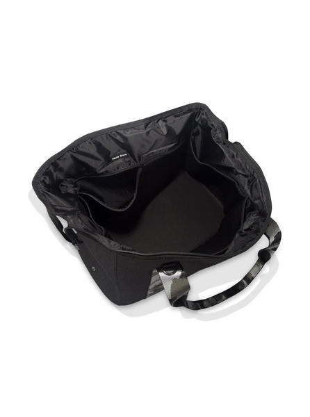 Haute Shore Morgan Weekender Bag in Grand black denim with black camo strap