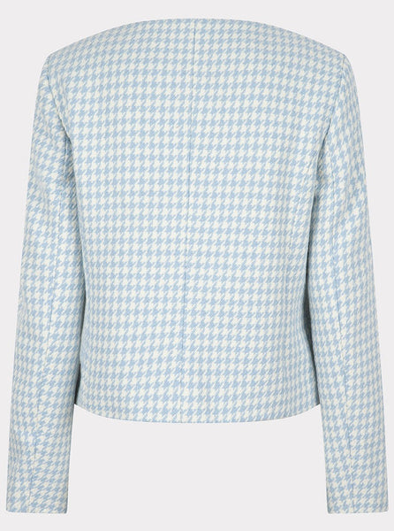 Houndstooth Blazer [Blue-SP2317009]