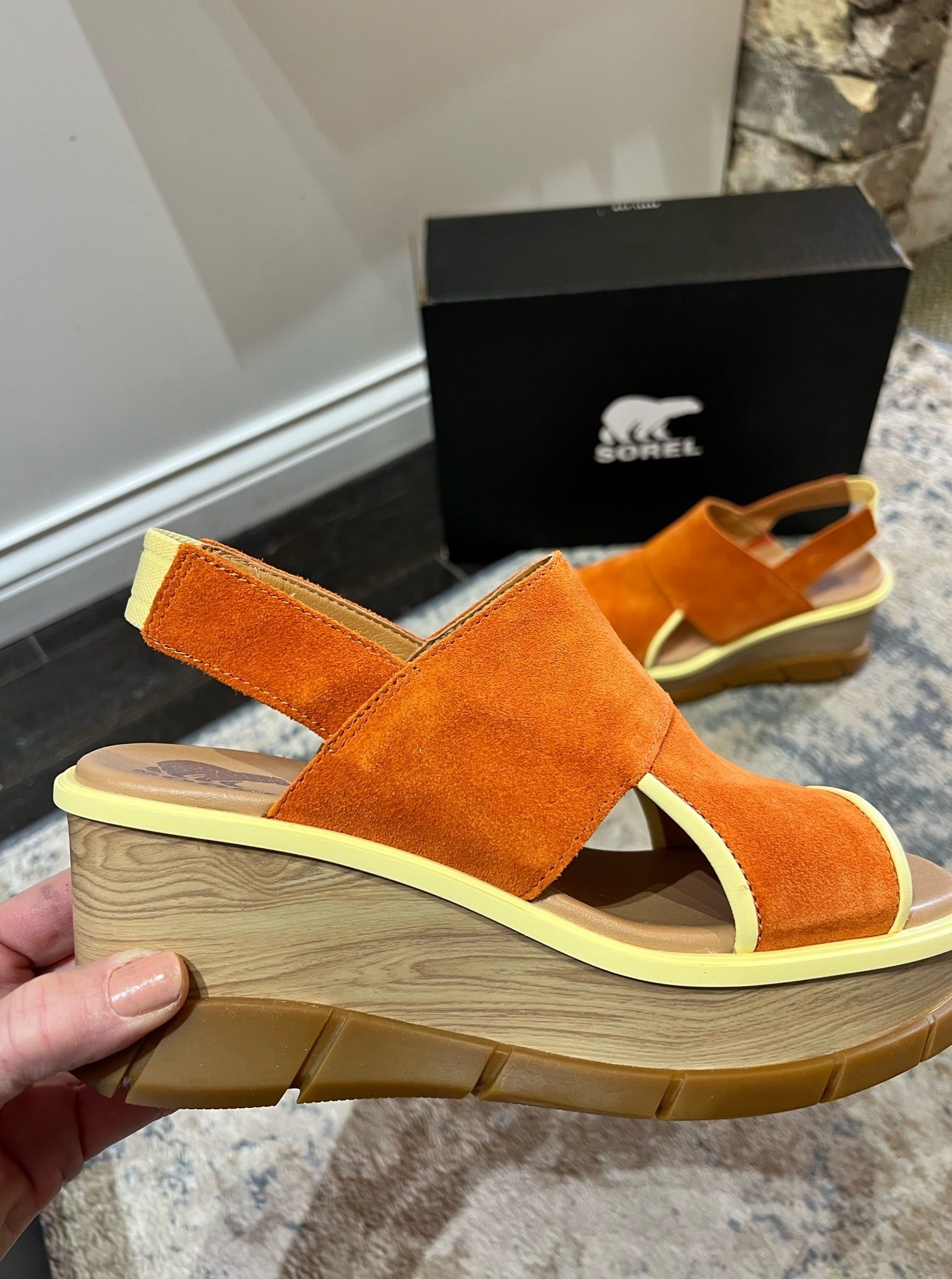 Sorel Joanie III Slingback [Desert Sun/Tranquil Yellow Sorel Joanie III Slingback [Desert Sun/Tranquil Yellow