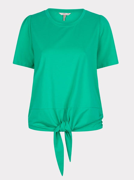 Knot Detail T-Shirt [Green-SP2305014]