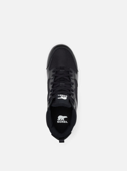 Sorel Explorer II Sneaker Mid WP [Black/White]