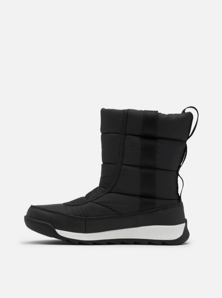 Youth Sorel Whitney II Puffy Mid Boot in Black